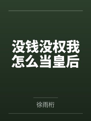没钱怎么当崇祯篱笆好文学
