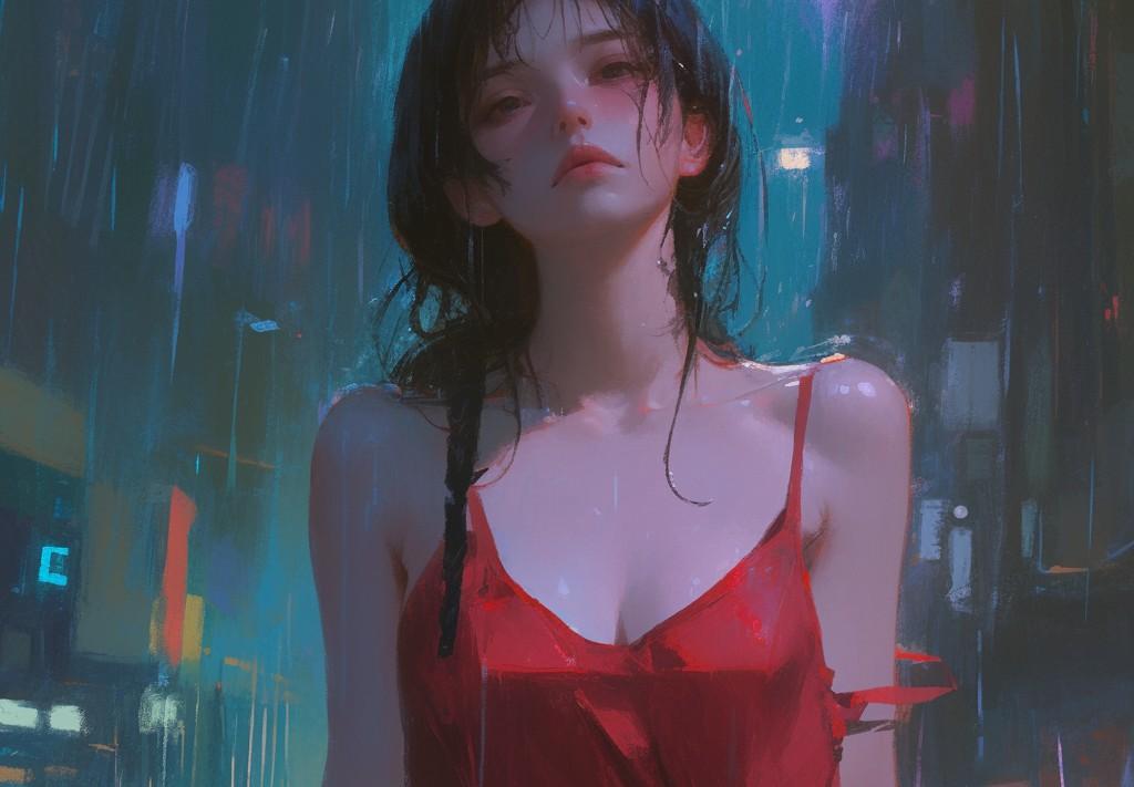 周言廷施画