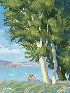 温泉里的双胞胎