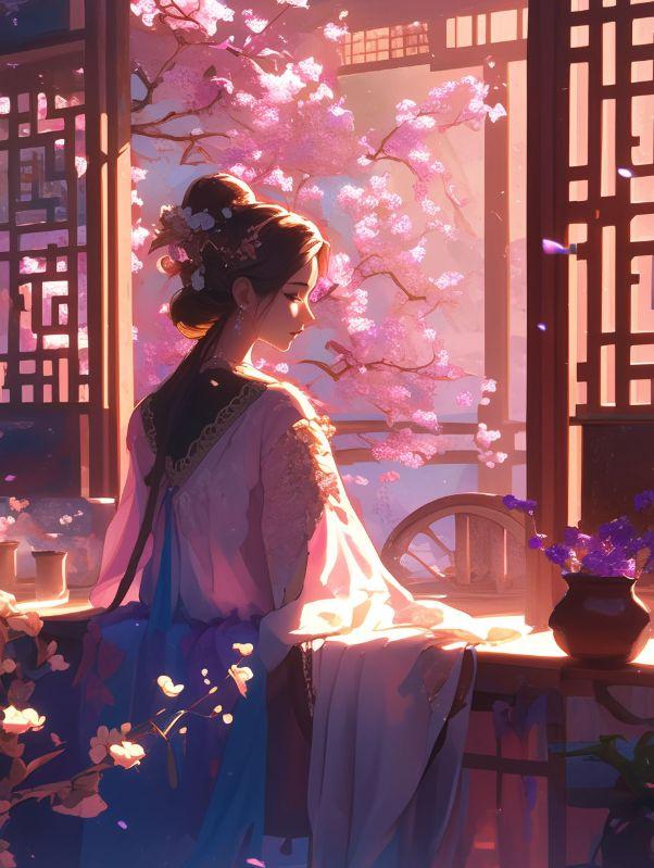 繁花落尽雨相逢
